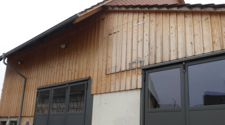 Deckenleistenschalung